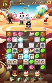 画像集#002のサムネイル/パズルゲーム「LINE スイーツ」が今秋配信。事前登録してアイテムをもらおう