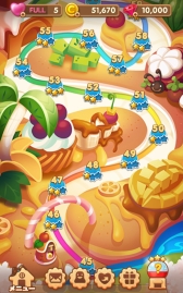 画像集#003のサムネイル/パズルゲーム「LINE スイーツ」が今秋配信。事前登録してアイテムをもらおう