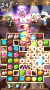 画像集#005のサムネイル/パズルゲーム「LINE スイーツ」が配信に。全6種類のLINEキャラクターが登場