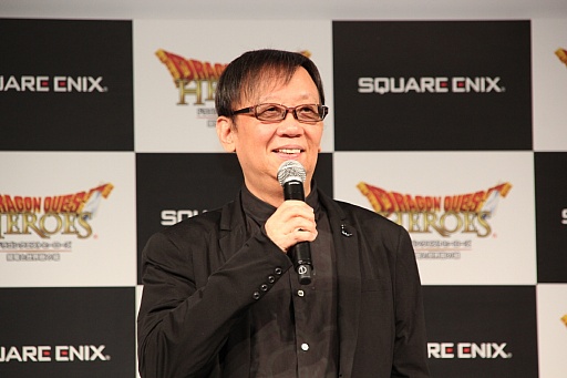 画像ギャラリー No.002のサムネイル画像 / 「ドラゴンクエストヒーローズ」の完成発表会が開催。堀井雄二氏と松坂桃李さん,桐谷美玲さん,片岡愛之助さんがボイス収録時のエピソードを披露