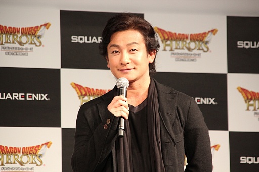 画像ギャラリー No.012のサムネイル画像 / 「ドラゴンクエストヒーローズ」の完成発表会が開催。堀井雄二氏と松坂桃李さん,桐谷美玲さん,片岡愛之助さんがボイス収録時のエピソードを披露