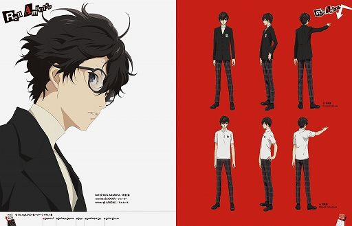画像ギャラリー No.002のサムネイル画像 / 書籍「PERSONA5 the Animation アートワークス」が5月20日に発売。 5月10日からの展覧会では先行販売も