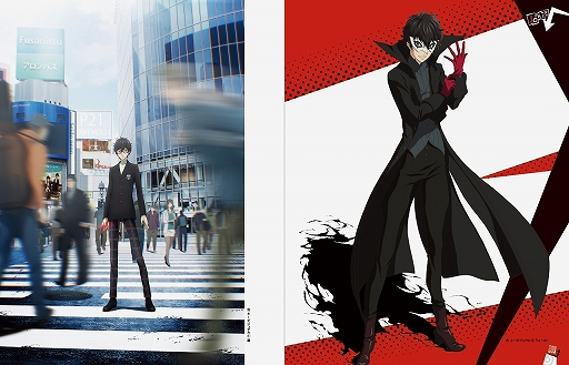 画像ギャラリー No.004のサムネイル画像 / 書籍「PERSONA5 the Animation アートワークス」が5月20日に発売。 5月10日からの展覧会では先行販売も