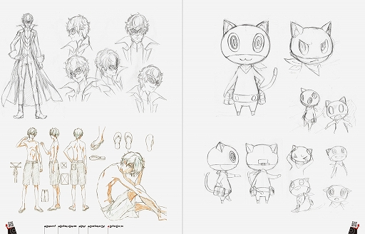 画像ギャラリー No.006のサムネイル画像 / 書籍「PERSONA5 the Animation アートワークス」が5月20日に発売。 5月10日からの展覧会では先行販売も