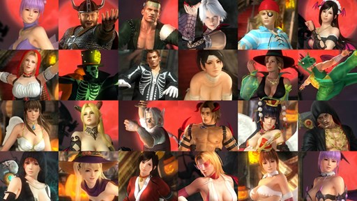 画像ギャラリー No.003のサムネイル画像 / 「DEAD OR ALIVE 5 Last Round」のハロウィンセールがスタート