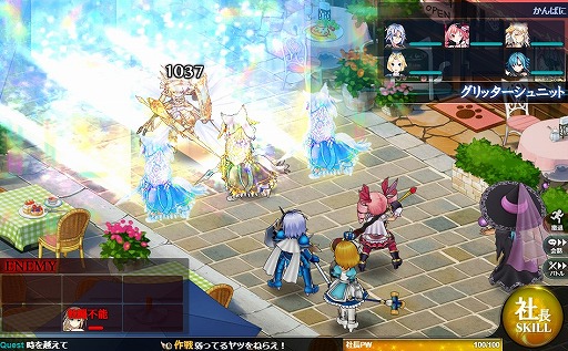 画像ギャラリー No.006のサムネイル画像 / 「かんぱに☆ガールズ」，闇十字キャラが登場する「闇十字キャンペーン」を開催