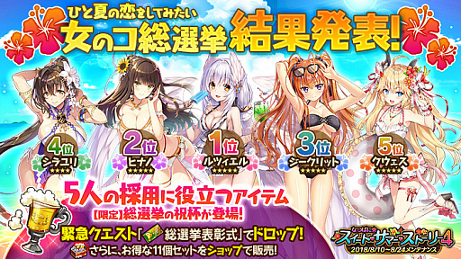 画像ギャラリー No.002のサムネイル画像 / 「かんぱに☆ガールズ」，「なつぱに☆スイート・サマー・ストーリー4」の最終週がスタート