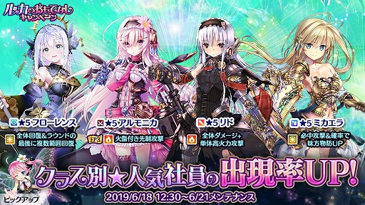 画像ギャラリー No.005のサムネイル画像 / 「かんぱに☆ガールズ」,「ルカのおもてなしキャンペーン!」が開催。ログインボーナスも実施中