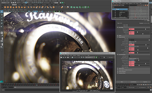 画像ギャラリー No.004のサムネイル画像 / シリコンスタジオがGDC 2016にブース出展。レンダリングエンジン「Mizuchi」やミドルウェア「YEBIS」のMaya用プラグインなどを披露