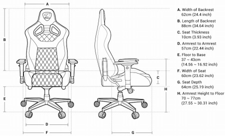 画像ギャラリー No.003のサムネイル画像 / COUGARのゲーマー向けチェア新製品「ARMOR TITAN」が国内発売