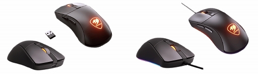 ���������꡼ No.002�Υ���ͥ������ / COUGAR���ο��������ѥޥ�����ȯ��ˡ��磻��쥹��ǥ�����̤���륫�顼LED�դ��磻�䡼�ɤ�2��ǥ�Ÿ��