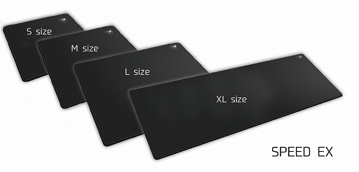 画像ギャラリー No.002のサムネイル画像 / COUGARの布製マウスパッドがモデルチェンジ。SからXLまで4サイズが登場