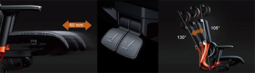 画像ギャラリー No.004のサムネイル画像 / シートにメッシュ素材を採用したCOUGAR製ゲーマー向けチェアが発売