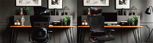 画像ギャラリー No.006のサムネイル画像 / シートにメッシュ素材を採用したCOUGAR製ゲーマー向けチェアが発売