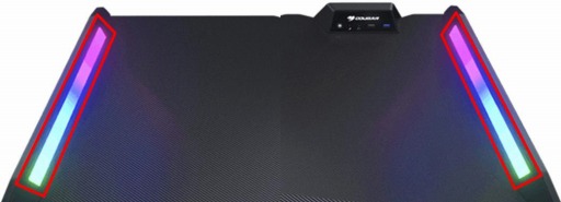 画像ギャラリー No.004のサムネイル画像 / COUGAR,横幅120cmの光るゲーマー向けデスクを国内発売