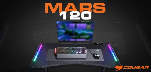 画像ギャラリー No.006のサムネイル画像 / COUGAR,横幅120cmの光るゲーマー向けデスクを国内発売