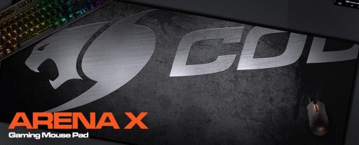 画像ギャラリー No.001のサムネイル画像 / COUGAR,幅1mの大判マウスパッド「ARENA X」を国内発売