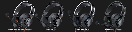 画像ギャラリー No.005のサムネイル画像 / COUGAR製アナログ接続型ヘッドセット「VM410」が国内発売