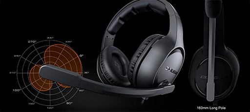 画像ギャラリー No.003のサムネイル画像 / 重量約270gのCOUGAR製アナログ接続型ヘッドセットが店舗限定で発売