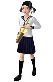 画像集#002のサムネイル/PCソフト「吹奏ガールズ2」の体験版が配信中。MIDIファイルを選択して“吹奏ガールズ”の演奏を楽しもう