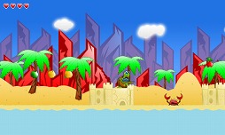 画像ギャラリー No.002のサムネイル画像 / 横スクロールアクションゲーム「タートルテイル」,3DS向けに9月17日配信