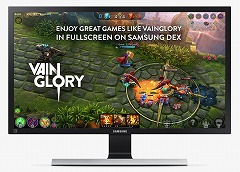 画像ギャラリー No.002のサムネイル画像 / スマホ向けMOBAの「Vainglory」が“Samsung DeX”に対応。ディスプレイ/マウス/キーボードを接続してデスクトップPC風に遊べる