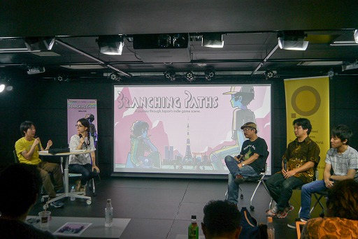 画像ギャラリー No.008のサムネイル画像 / 日本のインディーズゲーム界をフランス人が追う「Branching Paths」試写会レポート。木村祥朗氏,もっぴん氏,楢村 匠氏がシーンの現状を語る