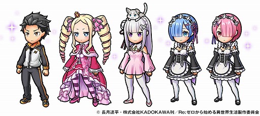 画像ギャラリー No.005のサムネイル画像 / 「ユニゾンリーグ」，アニメ「Re:ゼロから始める異世界生活」とのコラボイベントを開始