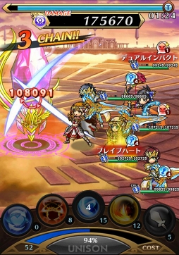 画像ギャラリー No.013のサムネイル画像 / 「ユニゾンリーグ」，950万DL突破を記念したイベントが開催