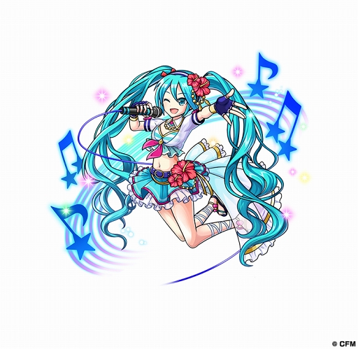 画像ギャラリー No.005のサムネイル画像 / 「ユニゾンリーグ」,初音ミク含むバーチャル・シンガーとのコラボイベントを開催