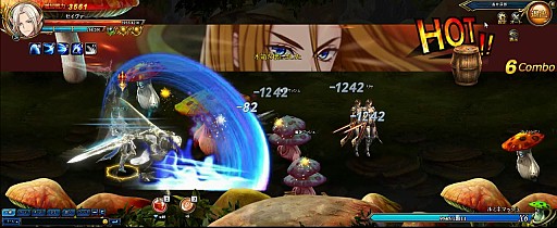 画像ギャラリー No.004のサムネイル画像 / 爽快なアクションRPG「BLADE RUSH」Yahoo!Mobageでサービスがスタート