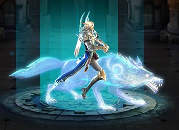 画像ギャラリー No.001のサムネイル画像 / 「BLADE RUSH」,アイテム引換券付きガチャに新ライド「幽霊ウルフ」が登場