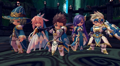 画像ギャラリー No.002のサムネイル画像 / 「ハンターヒーロー」,大規模ダンジョン「蒼鷹の炯眼」を1月11日に実装