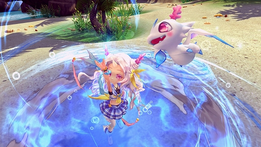 画像ギャラリー No.003のサムネイル画像 / 「ハンターヒーロー」,新パートナー「マリン」登場&パートナークエストは5月10日に実装決定