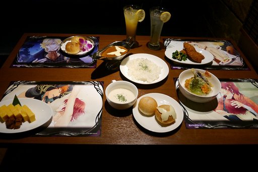 画像ギャラリー No.009のサムネイル画像 / 「遙かなる時空の中で6」コラボカフェでは,さまざまなコラボメニューが展開中。店舗の様子をレポート