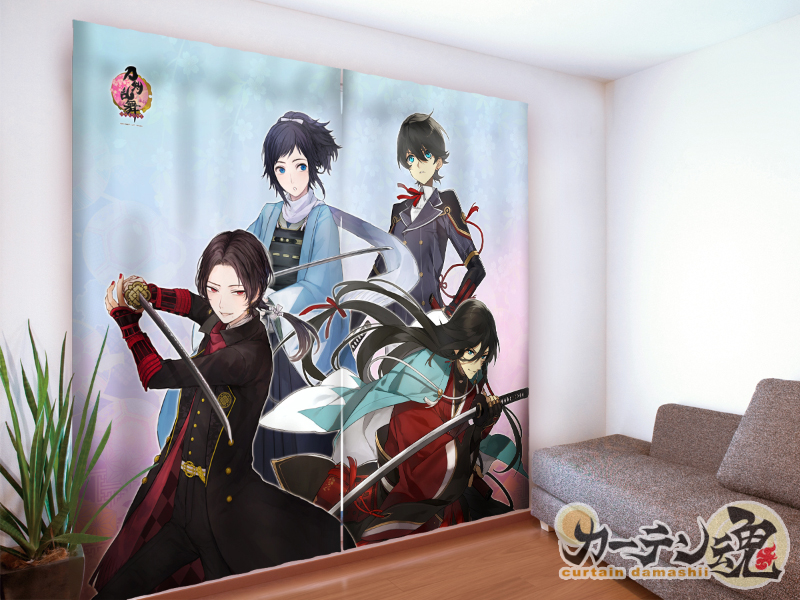 画像ギャラリー No.003 | 「刀剣乱舞」仕様のカーテンが4月1日に受注