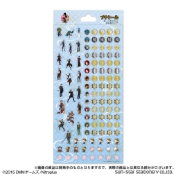 画像ギャラリー No.006のサムネイル画像 / 「刀剣乱舞」のプチシール4種セットがプレミアムバンダイに登場