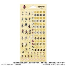 画像ギャラリー No.007のサムネイル画像 / 「刀剣乱舞」のプチシール4種セットがプレミアムバンダイに登場