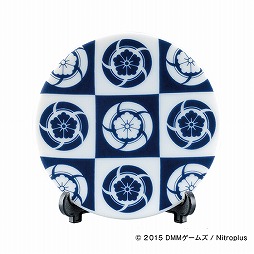 画像ギャラリー No.007のサムネイル画像 / 「刀剣乱舞」×美濃焼，三日月宗近などの紋をデザインした豆皿の予約が開始