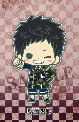 画像ギャラリー No.002のサムネイル画像 / 「刀剣乱舞」から粟田口派の刀剣男士がラバーストラップになって登場。発売は2017年2月