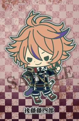 刀剣乱舞」から粟田口派の刀剣男士がラバーストラップになって