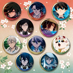 画像ギャラリー No.001のサムネイル画像 / アニメ「活撃 刀剣乱舞」のイラストを使用したトレーディングバッジが6月に発売