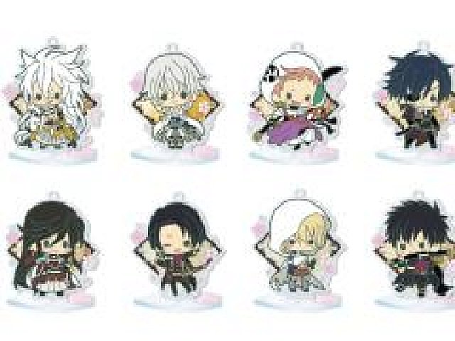刀剣乱舞 のアクリルスタンド第2弾が11月に発売決定