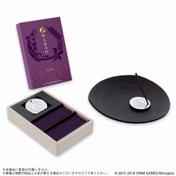 画像ギャラリー No.013のサムネイル画像 / 「刀剣乱舞-ONLINE-」,刀剣男士5振りをイメージしたお香とお香立てのセットが登場