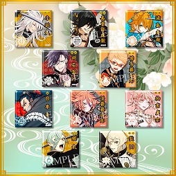 画像ギャラリー No.001のサムネイル画像 / 「刀剣乱舞-ONLINE-」,バッジコレクションの第3弾が2019年1月に発売