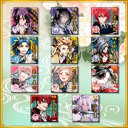 画像ギャラリー No.002のサムネイル画像 / 「刀剣乱舞-ONLINE-」,バッジコレクションの第3弾が2019年1月に発売