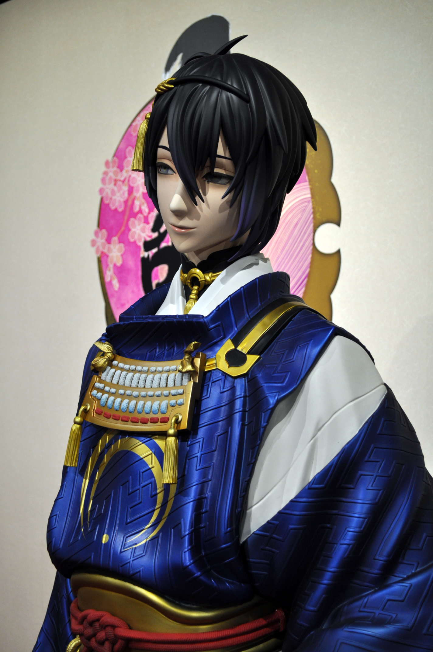 画像集no 011 こだわったのは 顔 グッスマ初の等身大フィギュア 刀剣乱舞 Online 1分の1スケール 三日月宗近 内覧会レポート