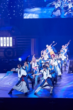 ミュージカル刀剣乱舞　真剣乱舞祭2018　髭切　膝丸　源氏兄弟　マフラータオル　新品未開封 ミュージカル『刀剣乱舞』～真剣乱舞祭2018～ 初日のサンドーム福井