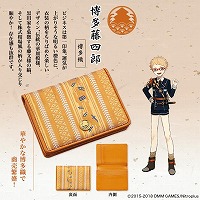 刀剣乱舞-ONLINE-」の加州清光など五振りの刀剣男士がカードケースに