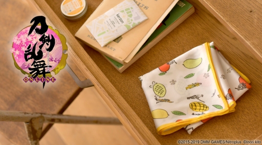 画像ギャラリー No.014のサムネイル画像 / 「刀剣乱舞-ONLINE-」,イラストレーター鬼頭 祈氏とのコラボグッズに新柄が登場